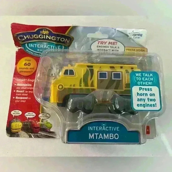 Chuggington Toy Train Interactive Railway Talking MTAMBO Engine Sealed/New - Picture 1 of 2